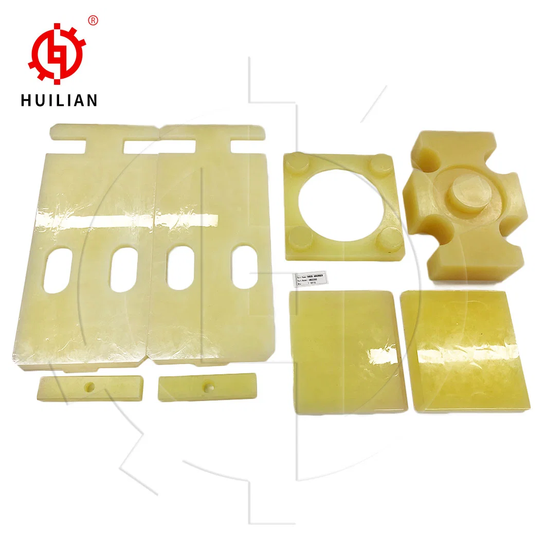 Hb2200 Rock Breaker Damper Down Cushion Damper Elastic Pad Top Buffer Shock Absorber Side Buffers